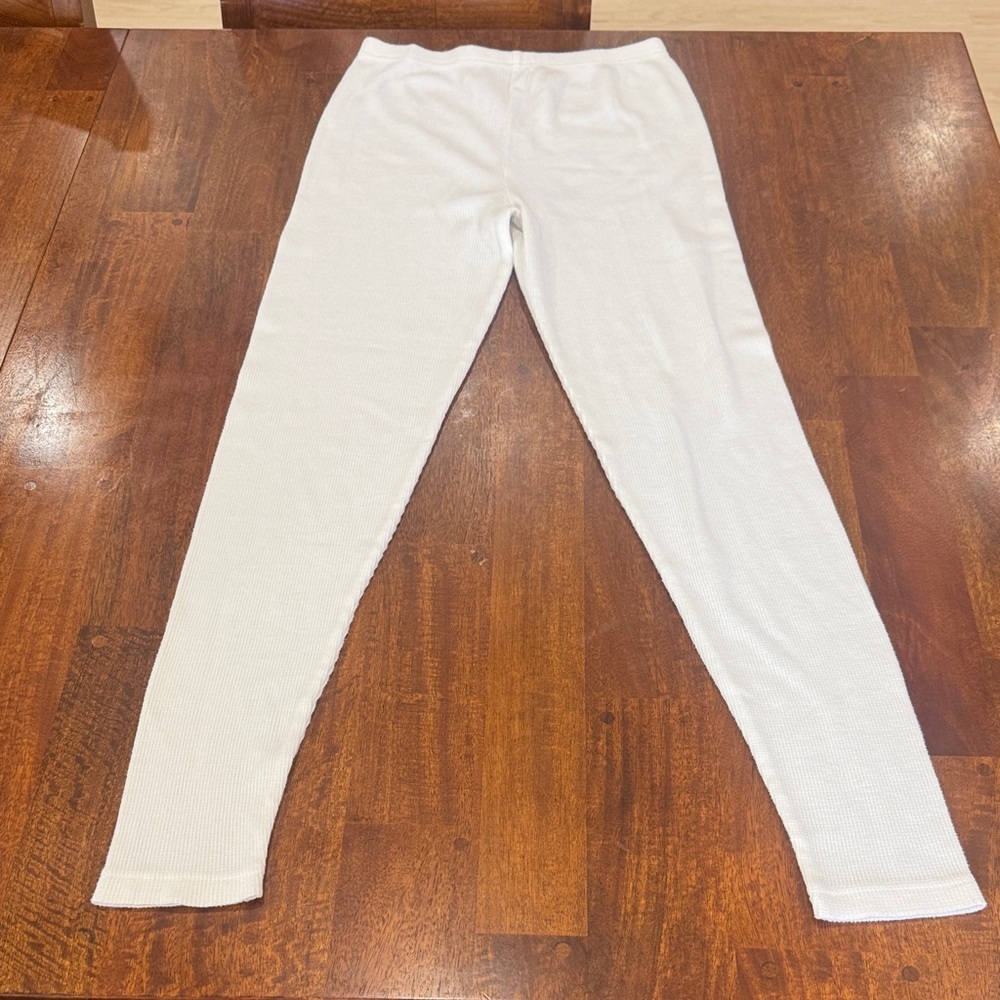 Jockey Thermal White Leggings